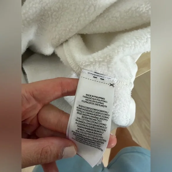 Polo Ralph Lauren Crewneck Polo Bear Fleece Sweater Sweatshirt White Size XL